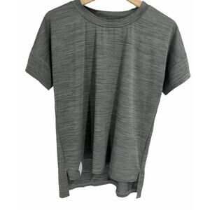 Flylow T Shirt Women's Medium M Olive Green Heather Truck Range Tee Quick Dry